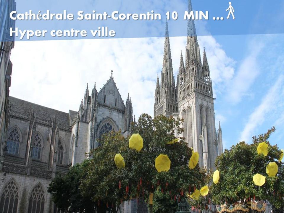 Ferienwohnung O'Dean Quimper Exterior foto