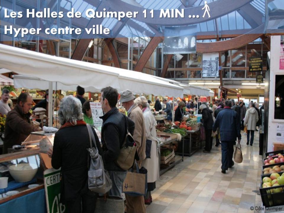 Ferienwohnung O'Dean Quimper Exterior foto