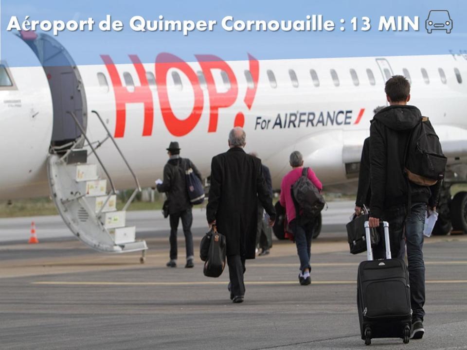 Ferienwohnung O'Dean Quimper Exterior foto